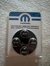 Tappi valvole neri per pneumatici Jeep MOPAR