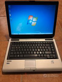 Notebook vintage toshiba m100-141 NO alimentatore