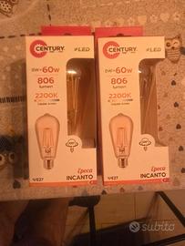 Lampadine LED Century 8W=60W Luce Calda