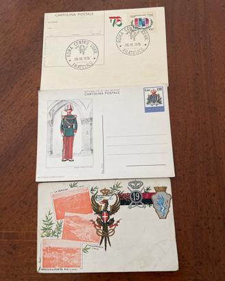 Set cartoline postali anni 70