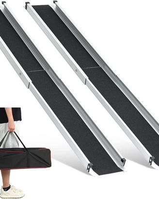 Gardhom Rampa Telescopica per Sedia a Rotelle, 105