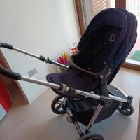 PASSEGGINO TRIO JANE COMPLETO DI MOLTI ACCESSORI 