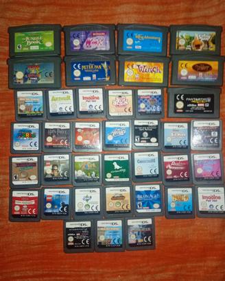 29giochi Nintendo Ds+9gameby Advance