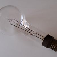 Vecchia lampada Philips per pesca alla lampara