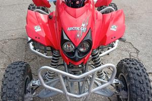 Arctic Cat quad DVX 400 a marce con retro