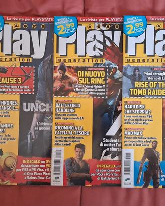 Play Generation rivista PS3 PS4 n. 112 113 114 115