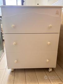 Fasciatoio con cassettiera Italbaby