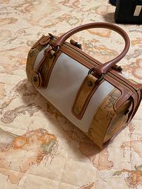 Borsa bauletto tela alviero martini
