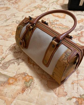 Borsa bauletto tela alviero martini