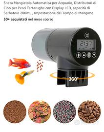 Mangiatoia automatica per acquario.