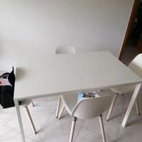 Tavolo sedie Ikea arredo soggiorno design