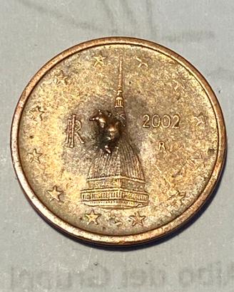 Moneta errore di conio.