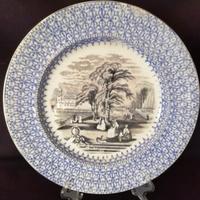 Antico piatto Grosslet  Soc Ceramica Richard 800