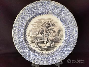 Antico piatto Grosslet  Soc Ceramica Richard 800