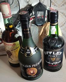 BOTTIGLIE DA COLLEZIONE Fundador, Napoleon, Offley