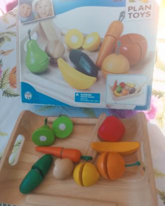 gioco frutta in legno