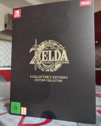 Zelda Tears of the Kingdom collector's Switch 