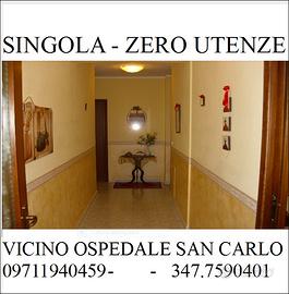Zero Utenze stanza singola arredata MACCHIA ROMANA
