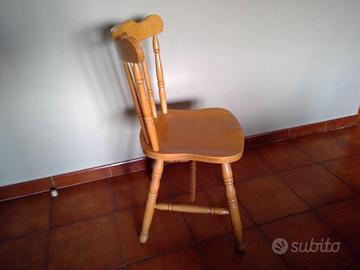 Sedia in legno