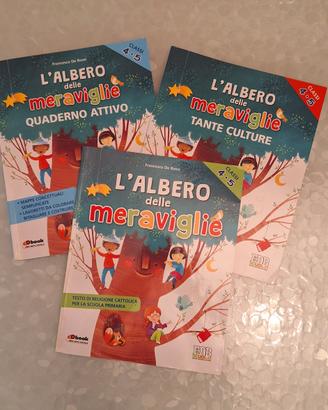 libri scuola classe 4 e 5 Primaria  religione 