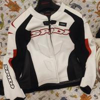 tuta in pelle moto spidi track warrior tg 54