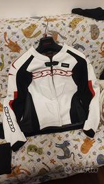 tuta in pelle moto spidi track warrior tg 54