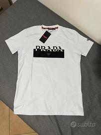 T-Shirt Prada Bianca