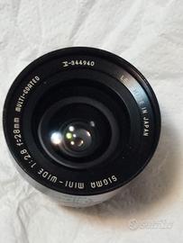 Obiettivo sigma 28mm m42