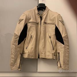 giacca Dainese Stripes in pelle taglia 52