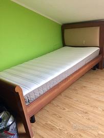 Letto songolo con materasso ikea