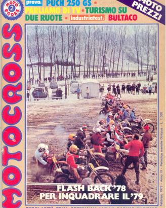 Rivista MOTOCROSS numero 2 anno 1979