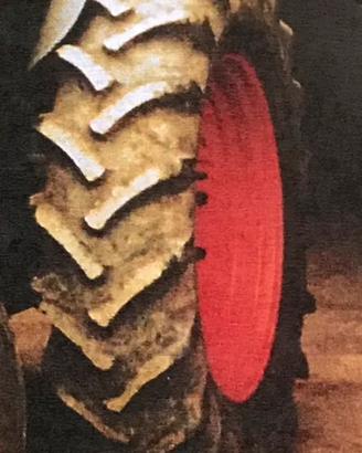 Coppia gomme complete di cerchi Landini L45 16/38