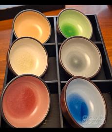 Set"SEI CIOTOLE CERAMICA GIAPPONESE"
