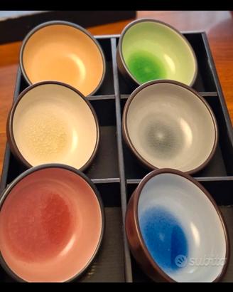 Set"SEI CIOTOLE CERAMICA GIAPPONESE"