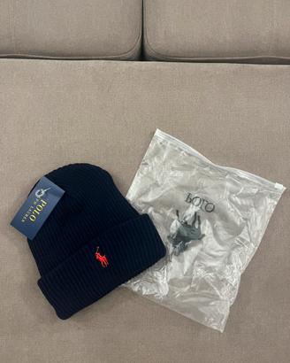Polo Ralph Lauren Beanie |Blue and red