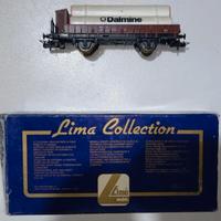 H0 Scale Low-Sided Flat Wagon HL6107 Lima