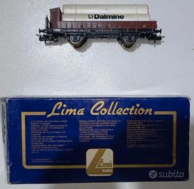 H0 Scale Low-Sided Flat Wagon HL6107 Lima