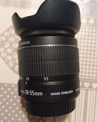 obiettivo canon 18-55