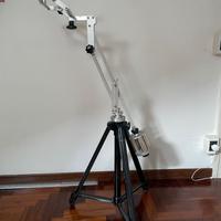 Treppiede pantografo per astronomia binocolo