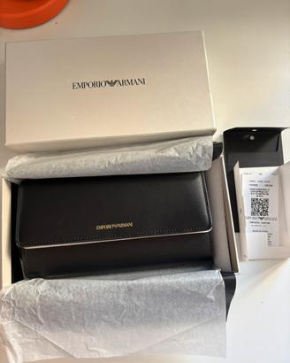 Portafoglio donna Emporio Armani Continental nuovo