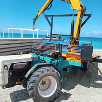 Motoagricola bertolini 30cv con gru
