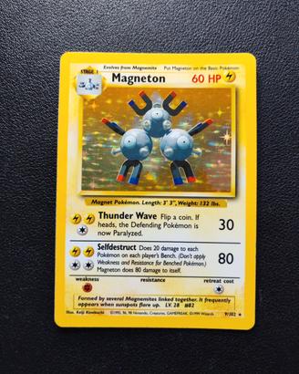 Magneton Set Base Exc++  Carte Pokemon 