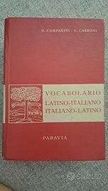 Vocabolario Latino- Italiano, Italiano-Latino