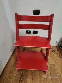 Seggiolone Stokke rosso