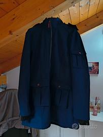 giacca tecnica blu 