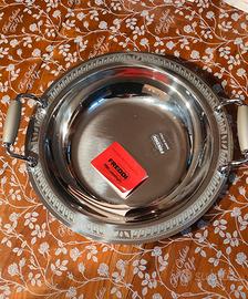 Piatto da portata in acciaio 