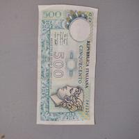 Banconota da 500 lire italiana