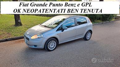 Fiat Grande Punto 1.4 GPL 5 porte OK NEOPATENTATI