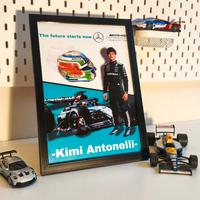 Poster Kimi Antonelli -Grafica Originale-
