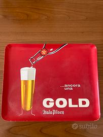 Vassoio bar ITALA PILSEN  MEBEL anni 60